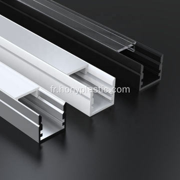 PMMA PC Diffuseur LED Strip aluminium